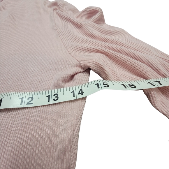 Shinestar pink turtle neck bodysuit.      b3 - Picture 5 of 6